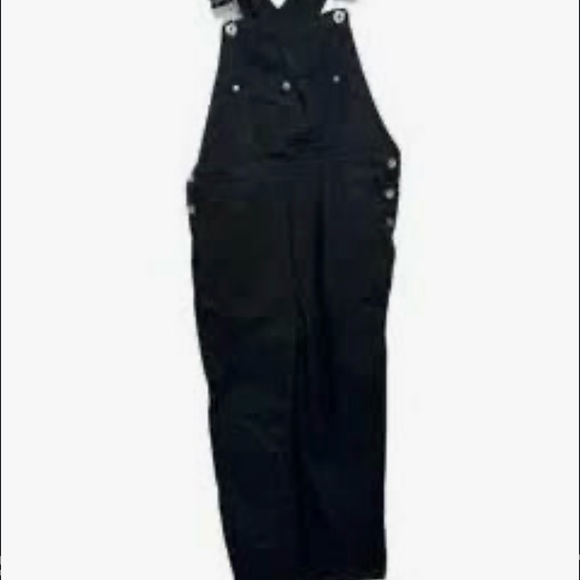 rag & bone Black Overalls Jeans - Picture 3 of 5